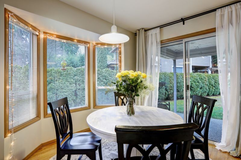 Bay Window in Dining Area
